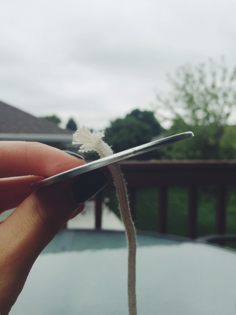 lid with wick