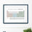 Thumbnail: Periodic table of Shropshire, county wall art print