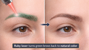 Why Do Eyebrows Turn Green