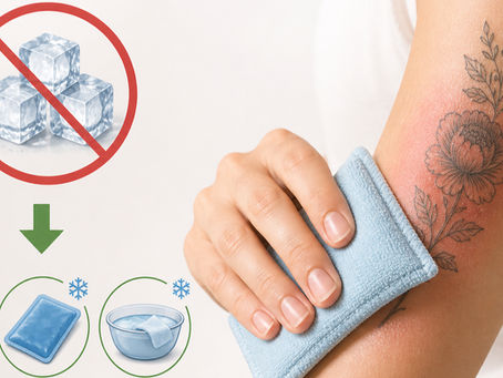 Cooling is a critical part of the tattoo removal process - not just for comfort, but for proper skin recovery and optimal results!