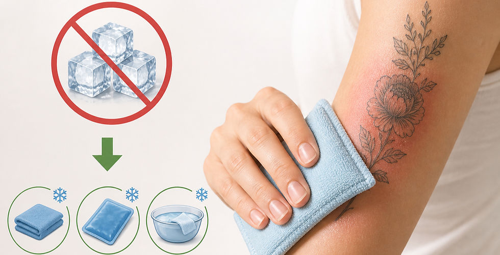 Cooling is a critical part of the tattoo removal process - not just for comfort, but for proper skin recovery and optimal results!