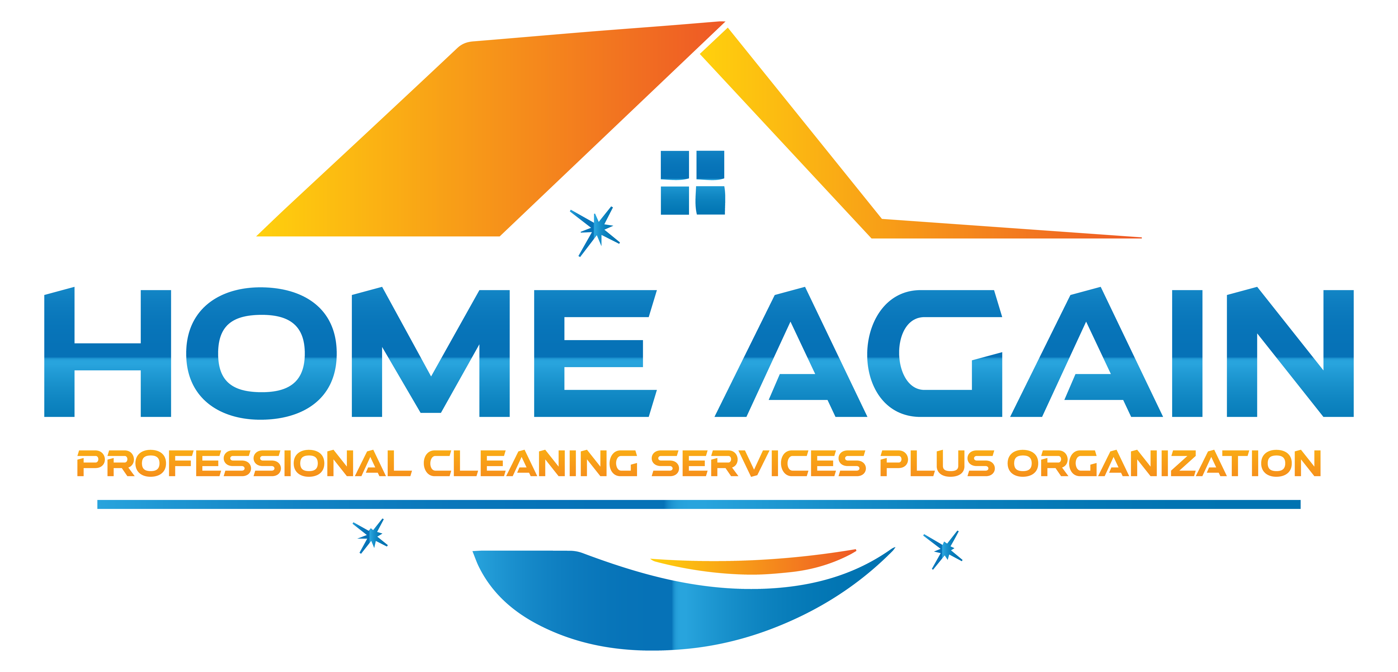 Home Again Cleaning Logo