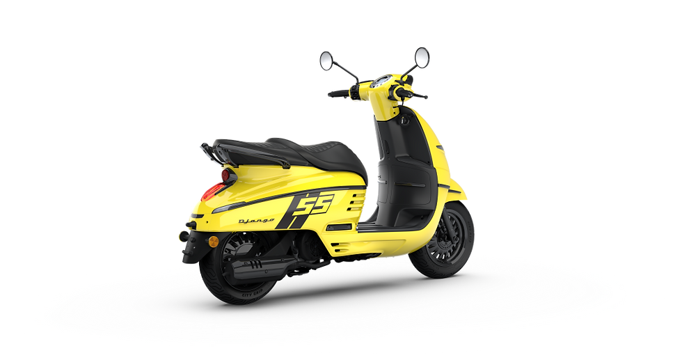 Miniatura: DJANGO 125I SPORT - CARIBBEAN YELLOW