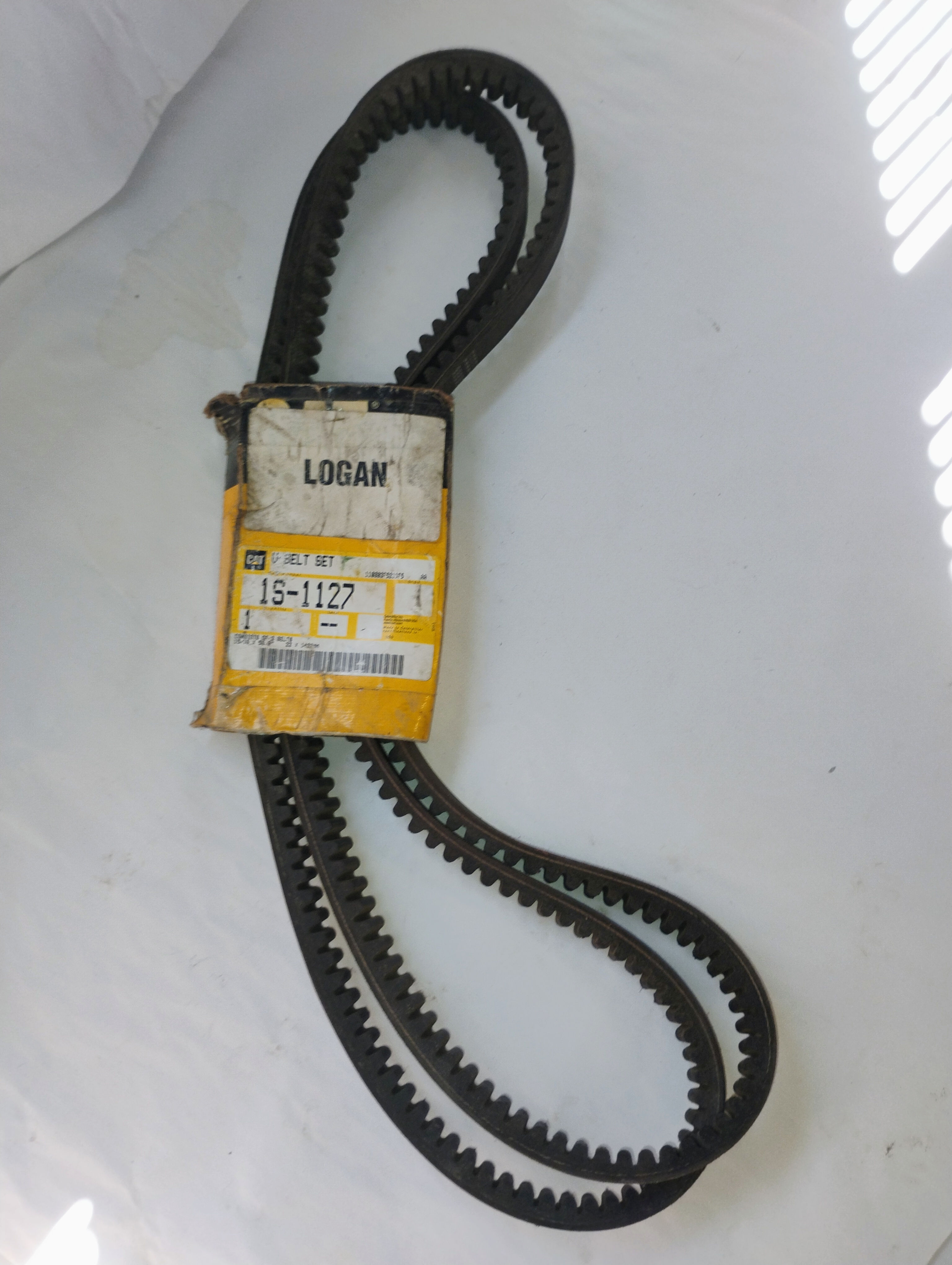 CAT 1S-1127 Cogged V-Belt Set of 2