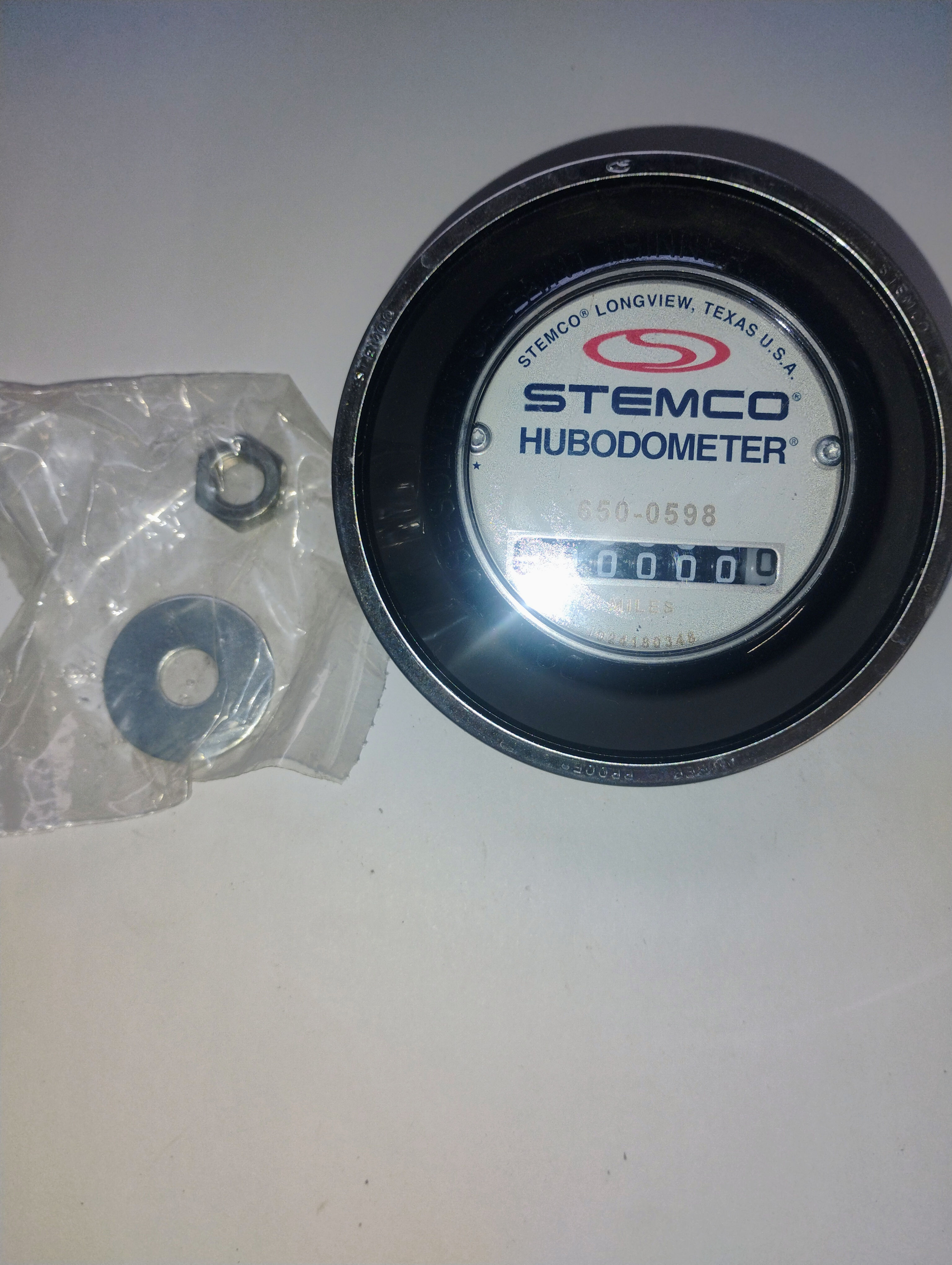 Stemco 500 650-0598 Rev/Mil Hubodometer