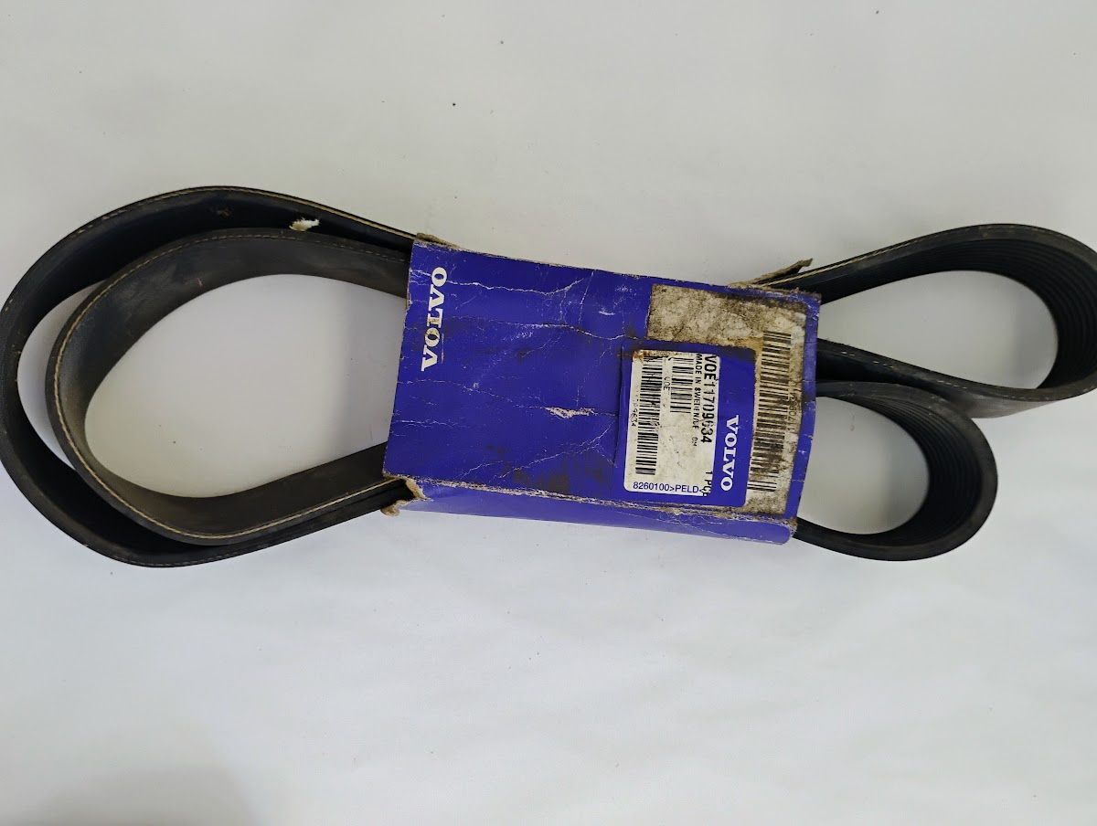 Volvo 11709634 V-Ribbed Belt for Excavator or Loader