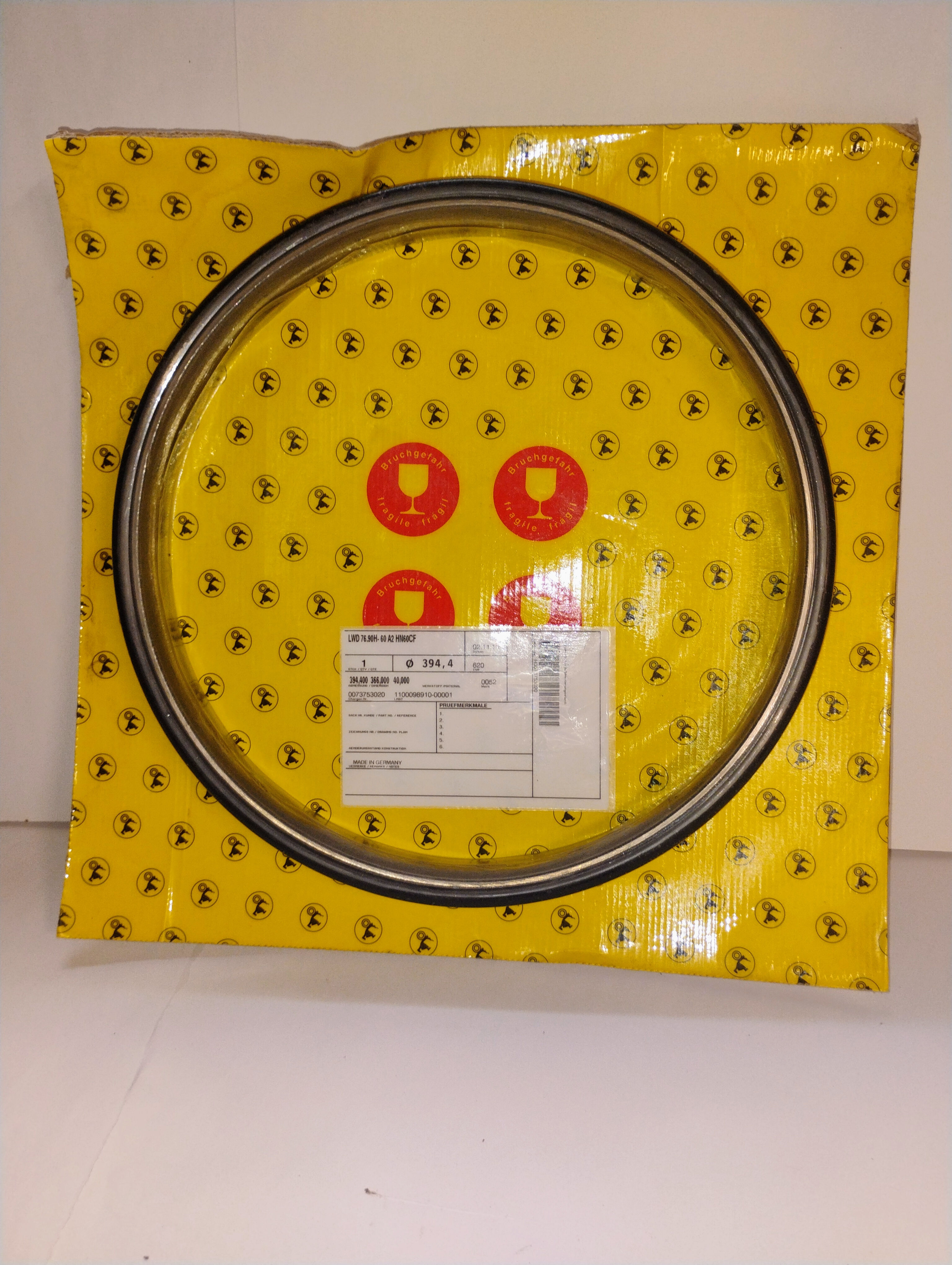 Goetze Tenneco LWD76 Mechanical Oil Seal Sliding Ring