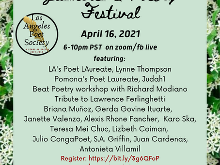 Presenting the JASMINES & POETRY FESTIVAL!