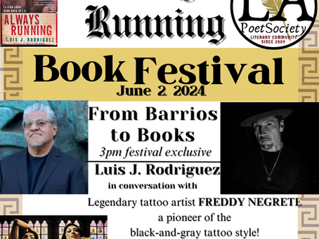 Always Running Book Festival - 3rd annual celebration of resilience and the transformative power of literacy!