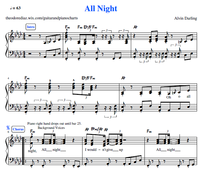 All Night Alvin Darling All Night - Alvin Darling