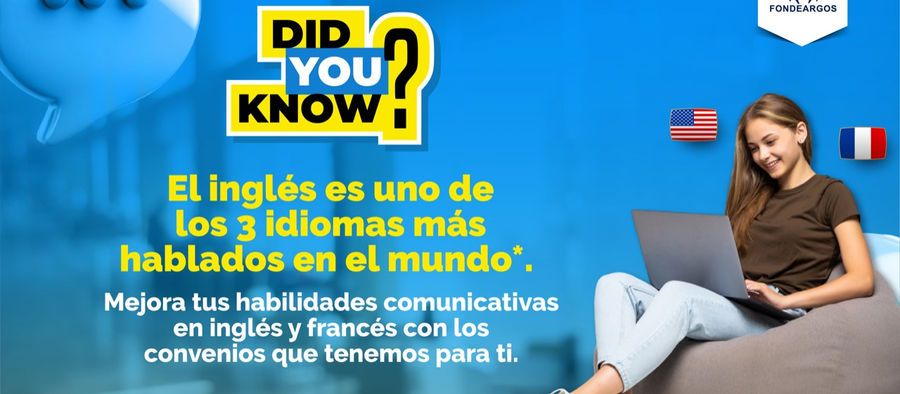 Estudia inglés y francés a tu ritmo