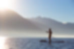 Paddleboarding on the south end of Kootenay Lake is a great way to spend a summer day!