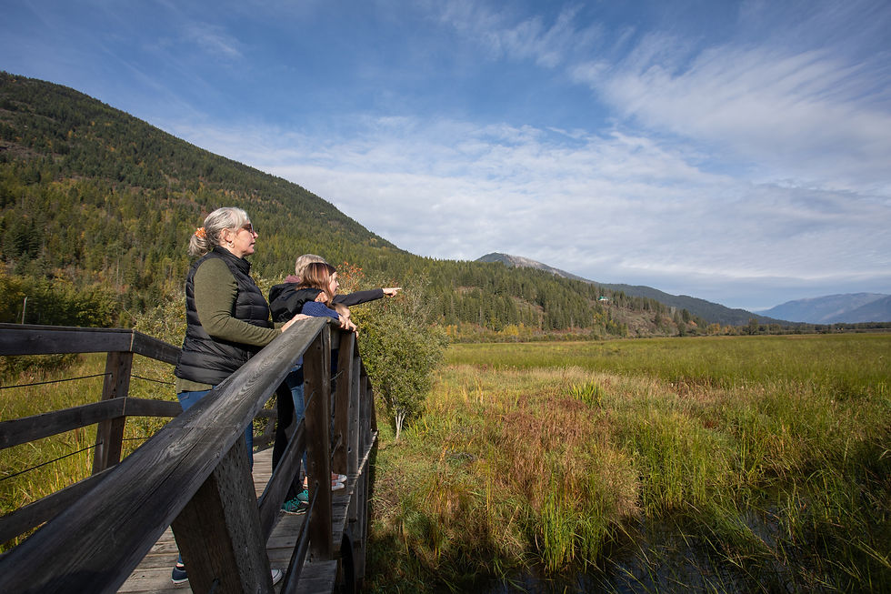 Exploring the Creston Valley Wildlife Area is a Must-Do.