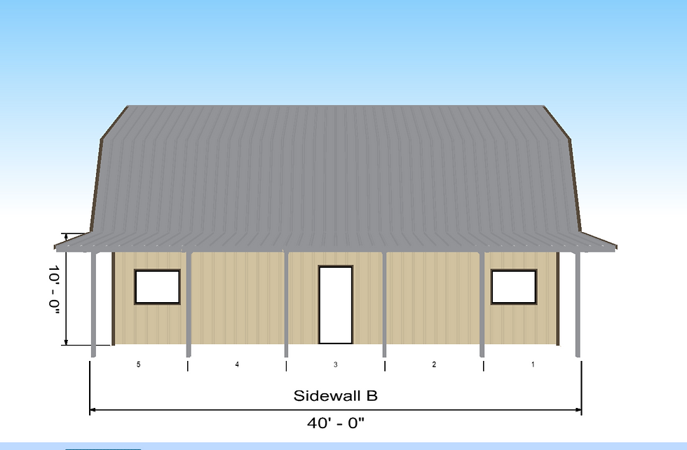 Thumbnail: The Texas Barndominium - Steel Home 2,400 Sqft