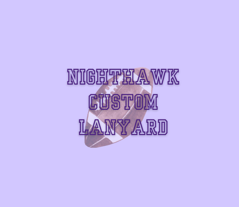 Custom Nighthawk Photo Lanyard