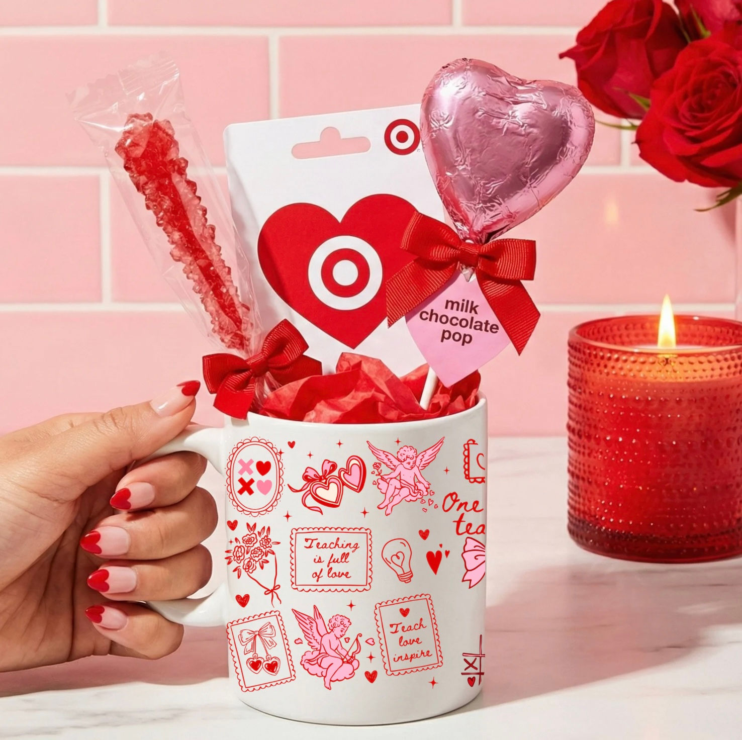 "One Loved Teacher" Mug