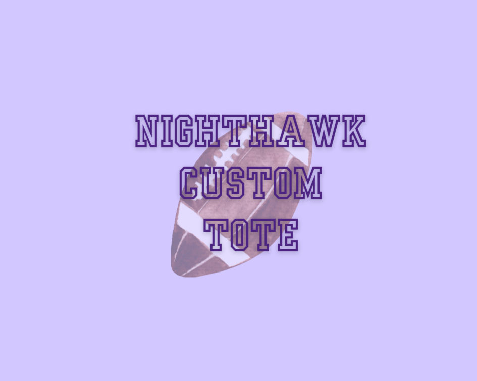 Custom Nighthawk Canvas Tote