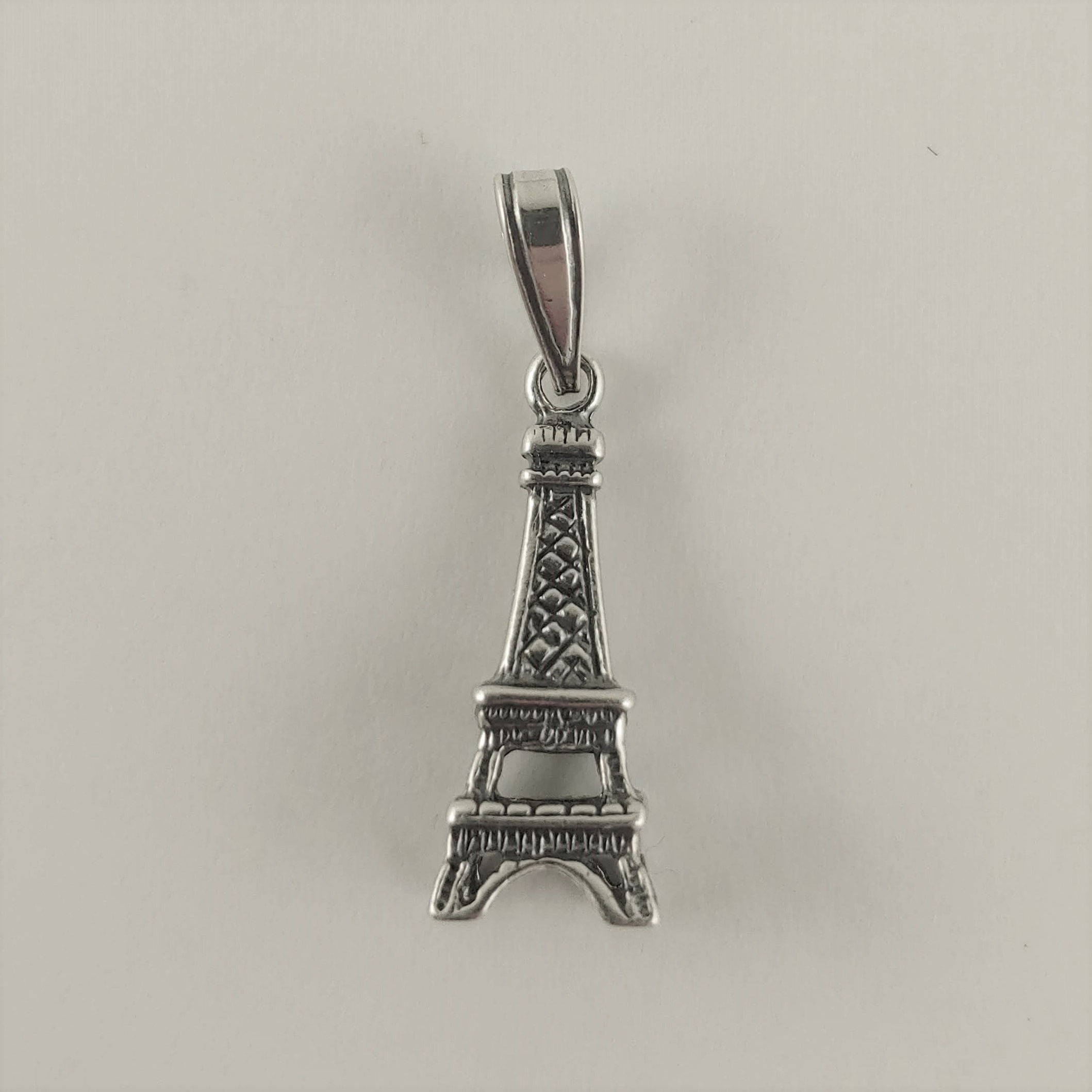sterling silver Eiffel tower charm