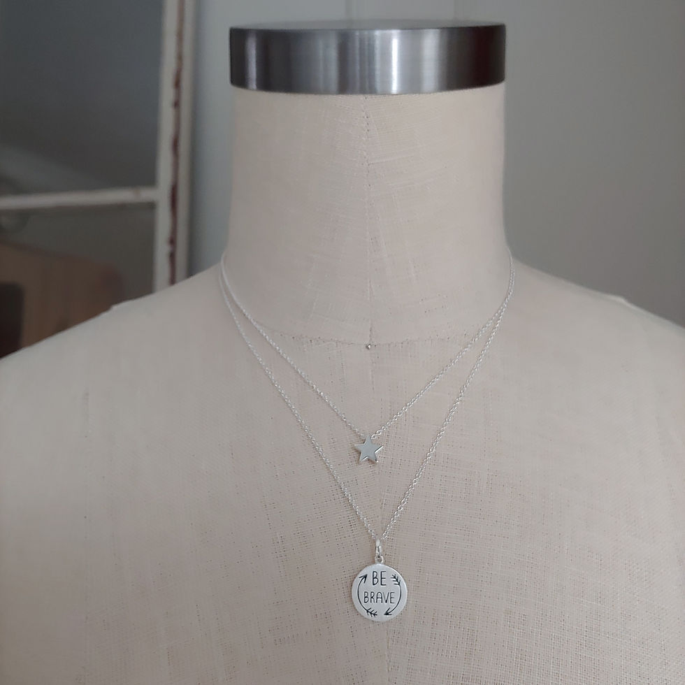Thumbnail: BE BRAVE necklace