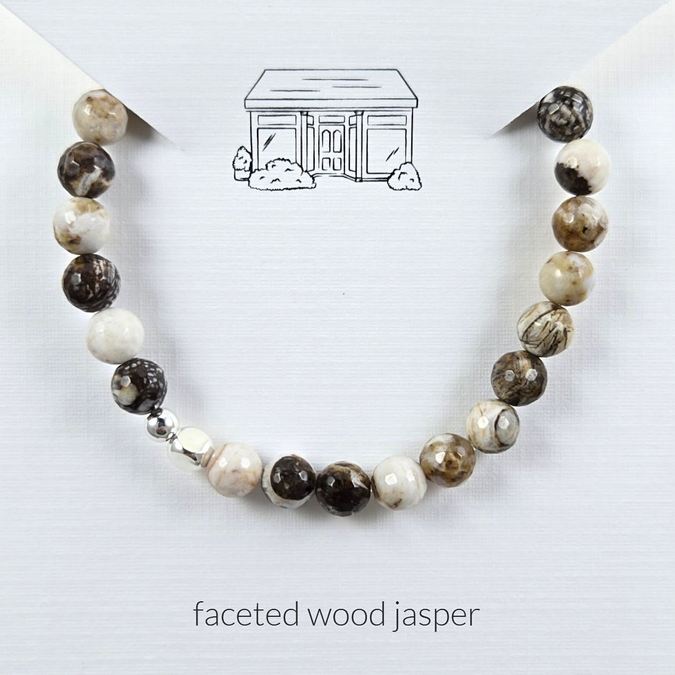Thumbnail: winter semi-precious bracelet collection