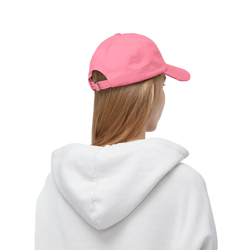 Thumbnail: Unisex Distressed Cap
