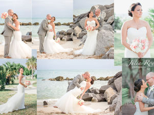 Key West weddings at Fort Zachary Taylor Park