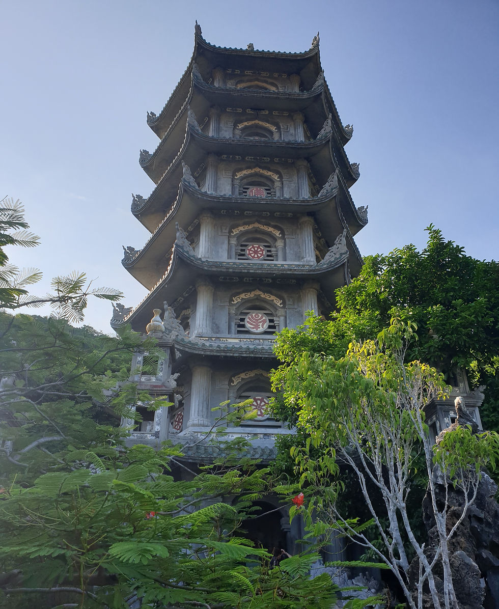 Temple Marbles Mountains Da Nang