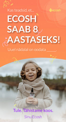 Ecosh birthday newsletter