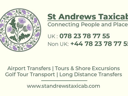 St Andrews Taxi Cab Service in Scotland