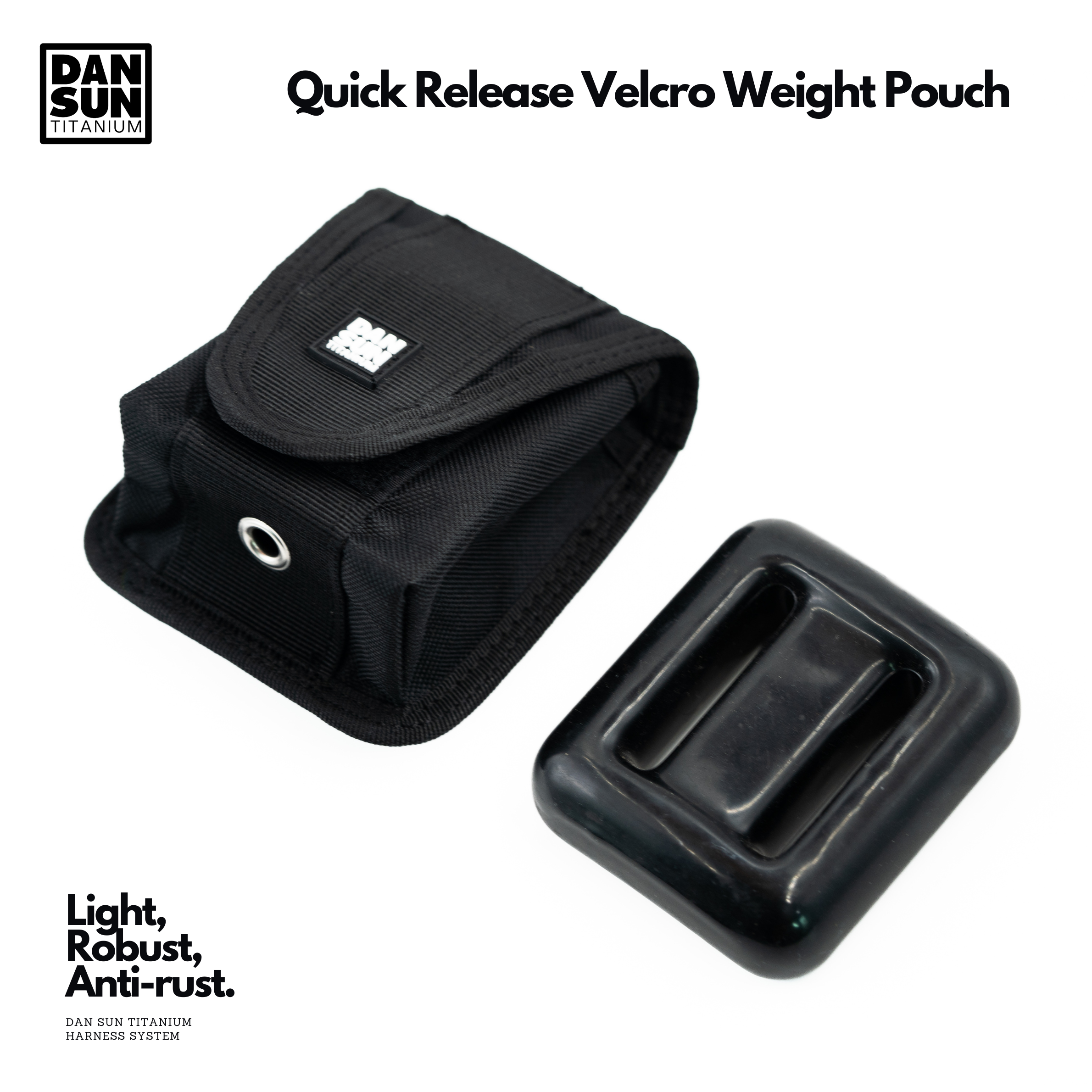 Quick Release Velcro Weight Pouch (1pc)