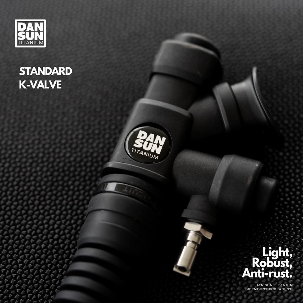 Thumbnail: TITANIUM "AGENT" SIDEMOUNT BCD