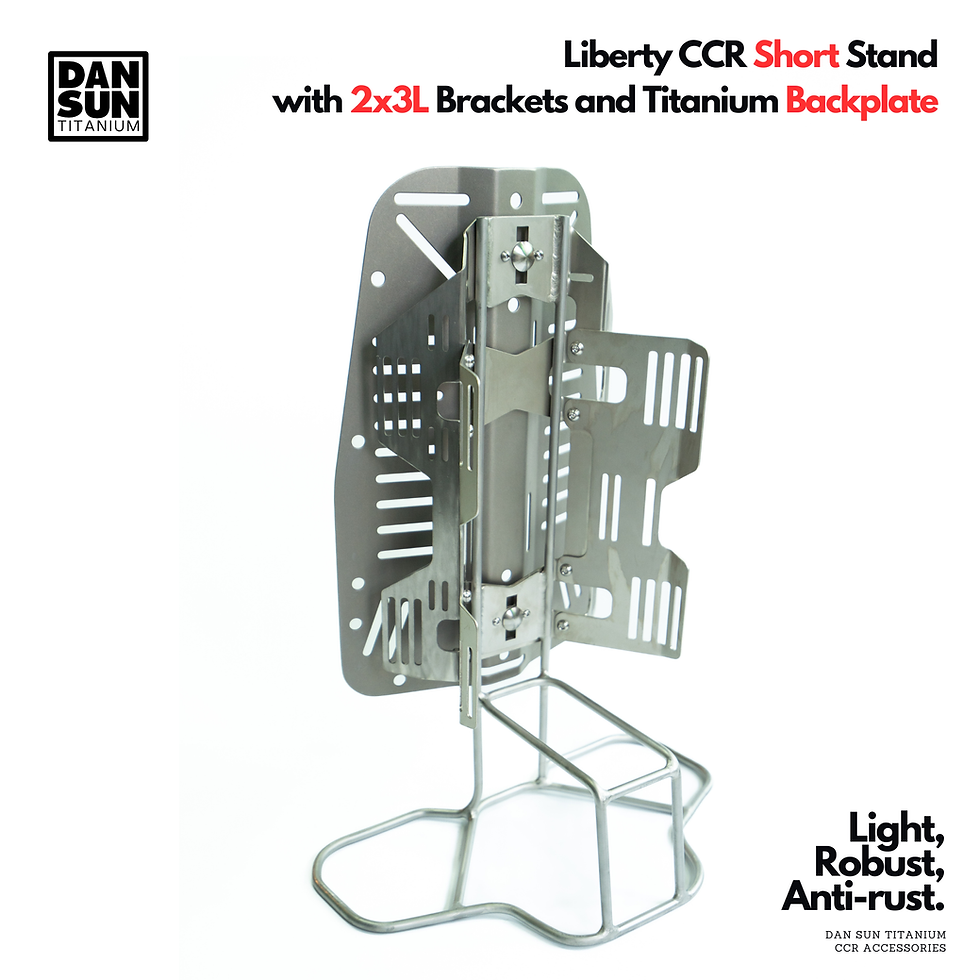 Thumbnail: Liberty CCR Titanium Stands and Brackets