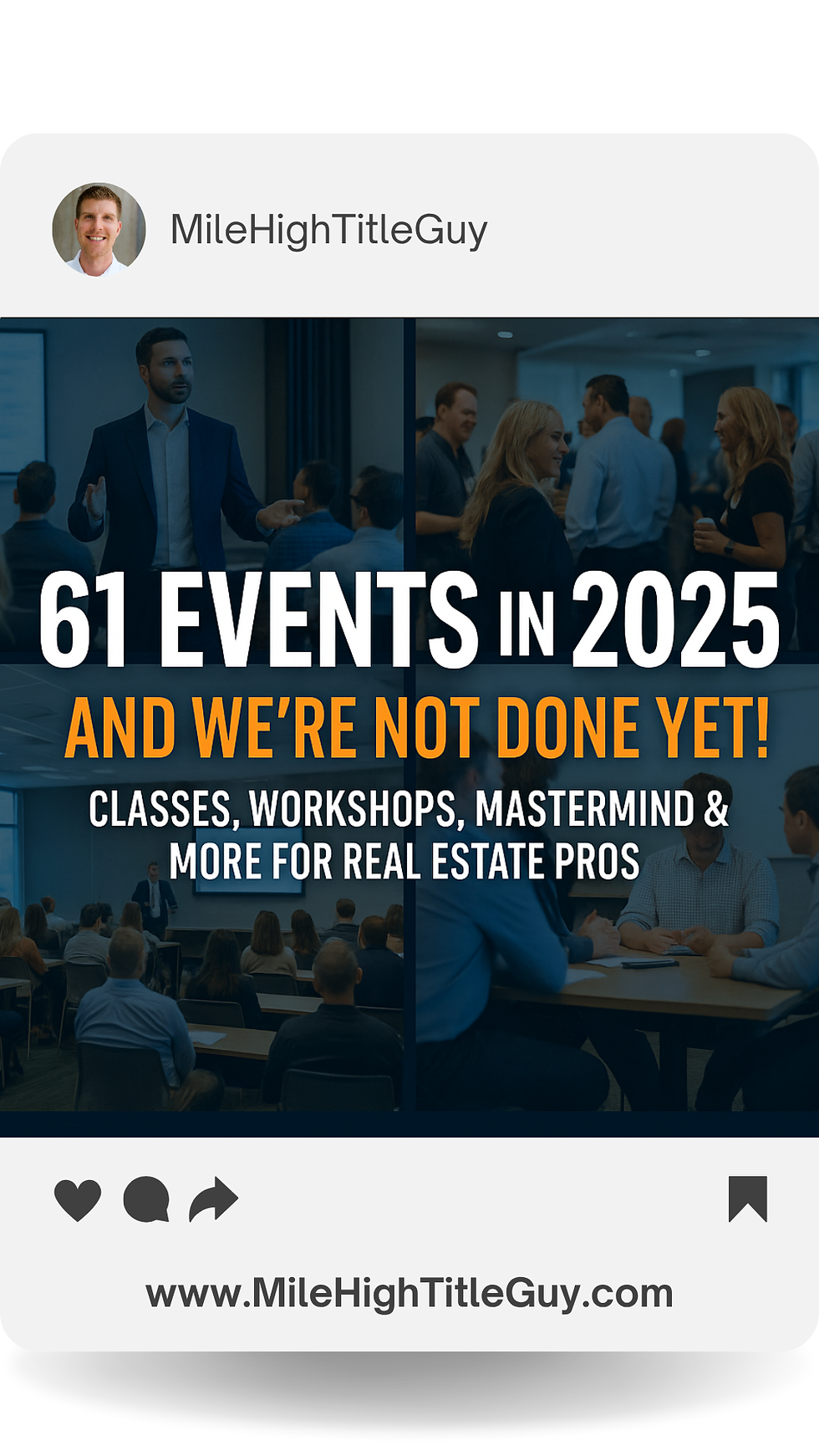Stay ahead in Colorado’s fast-moving real estate market with hands-on classes, AI tools, video marketing labs, and events designed to help agents grow, connect, and adapt in 2025.