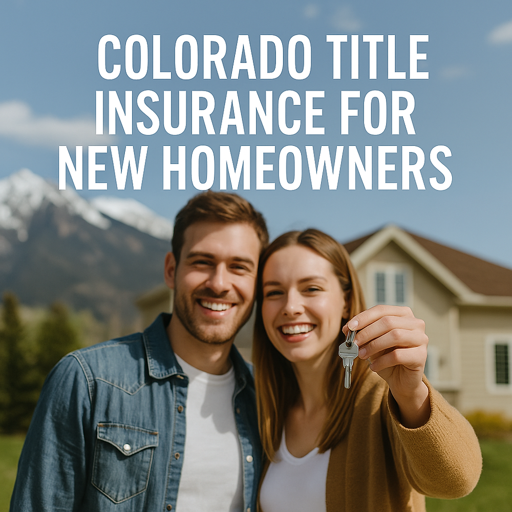 Layered Property Insurance Program Colorado Title Insurance for New Homeowners: Your First Layer of Protection