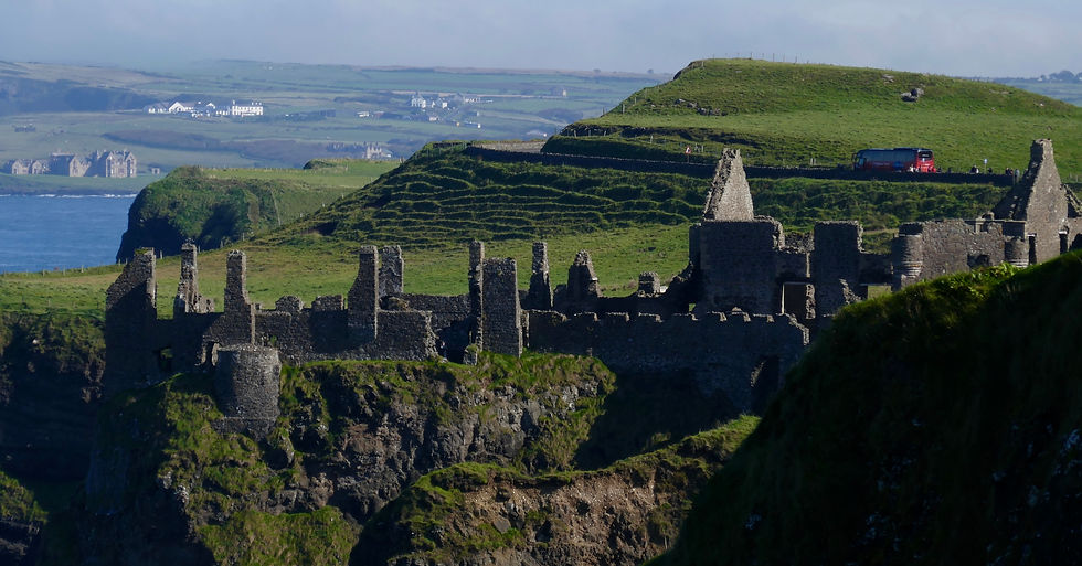 Dunluce Castle lost its kitchen…and unfortunately the staff.