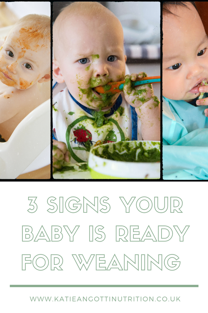 3 signs your baby is ready for weaning