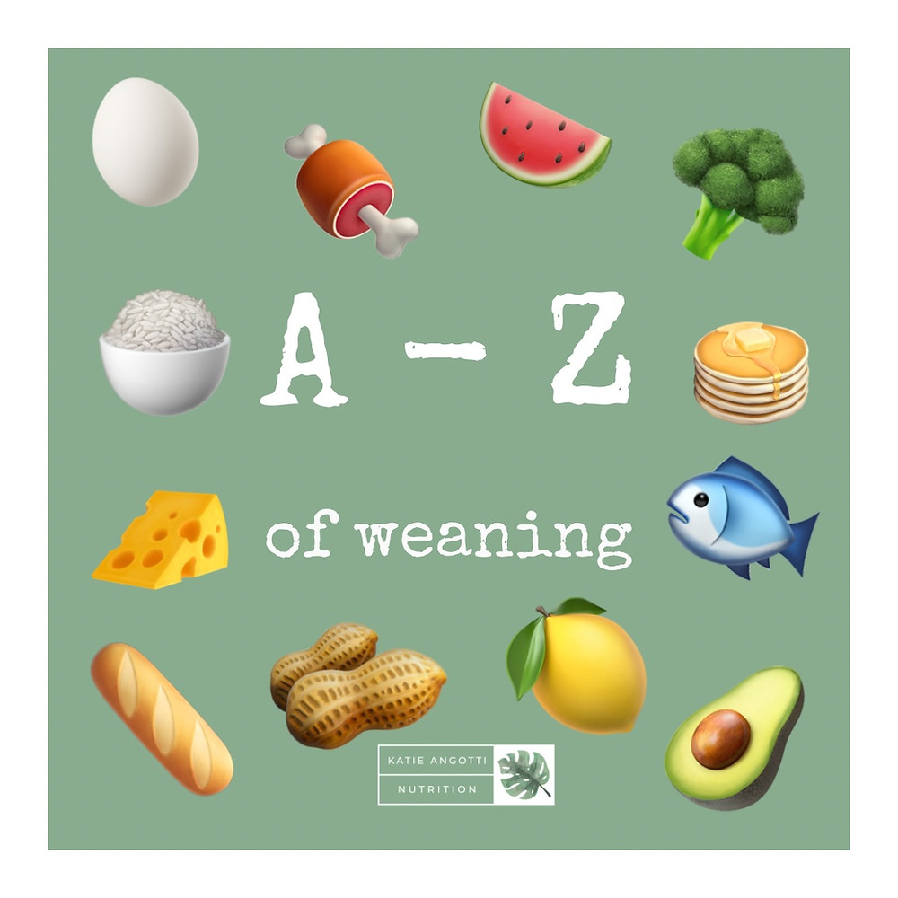 a - z of weaning ideas for introducing solids