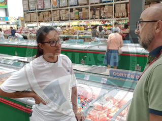 Dirigentes visitam Promotores do Atacadão 