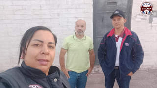 Dirigentes visitam trabalhadores da Iwamoto