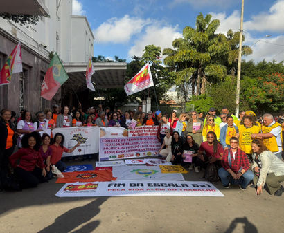 STILASP participa da panfletagem de abertura do Março Mulher 2026