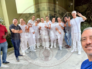 Dirigentes visitam La Vera Pasta 