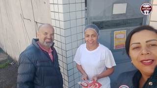 Dirigentes visitam Alimentos Finos 