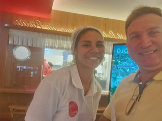 Miracolo Gelateria | Visita aos trabalhadores