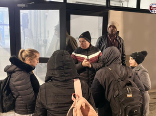 Dirigentes visitam trabalhadores da Adria