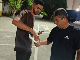 Dirigentes visitam trabalhadores do Moinho Correcta