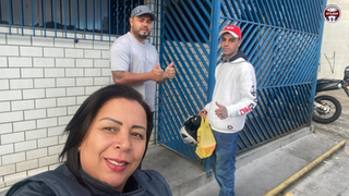 Dirigentes visitam trabalhadores da Nutri.com