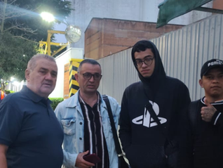 Dirigentes visitam trabalhadores do Moinho Correcta 
