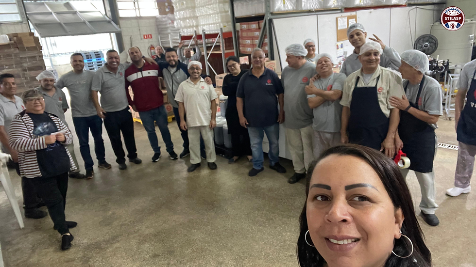 Dirigentes visitam trabalhadores da Maruiti