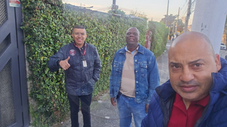 Dirigentes visitam Capsum Nigro