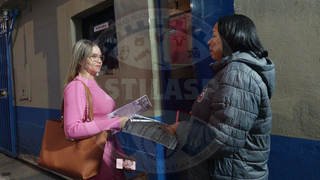 Dirigentes visitam trabalhadores da Santa Fé